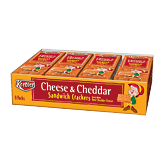 Keebler  cheese & cheddar sandwich crackers, 8-count Right Picture